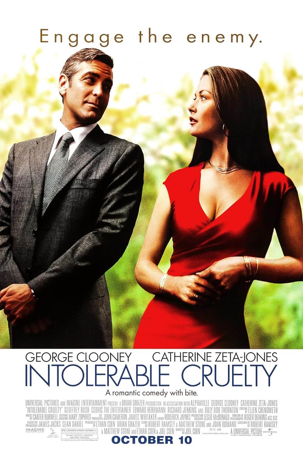 Intolerable Cruelty poster