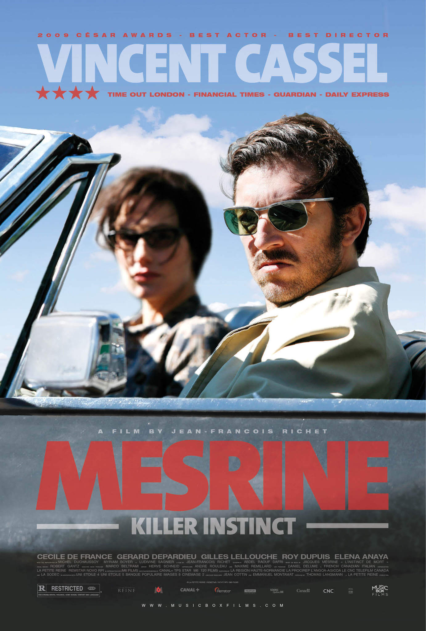 Mesrine: Killer Instinct poster